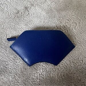 Marni blue wallet, with key chain